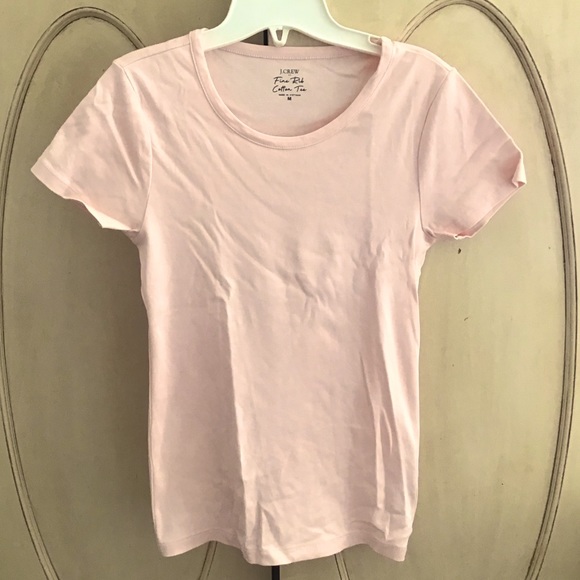 J Crew Fine Ribbed Tee - Picture 2 of 4
